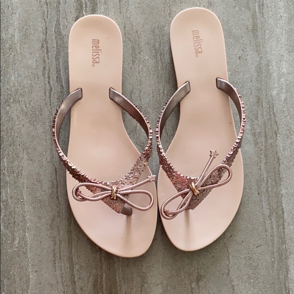 Melissa Women’s Harmonic Elements Rose Gold Sandal - Picture 3 of 11